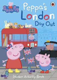 PEPPA PIG - PEPPAS LONDON DAY OUT STICKER ACTIVITY resmi